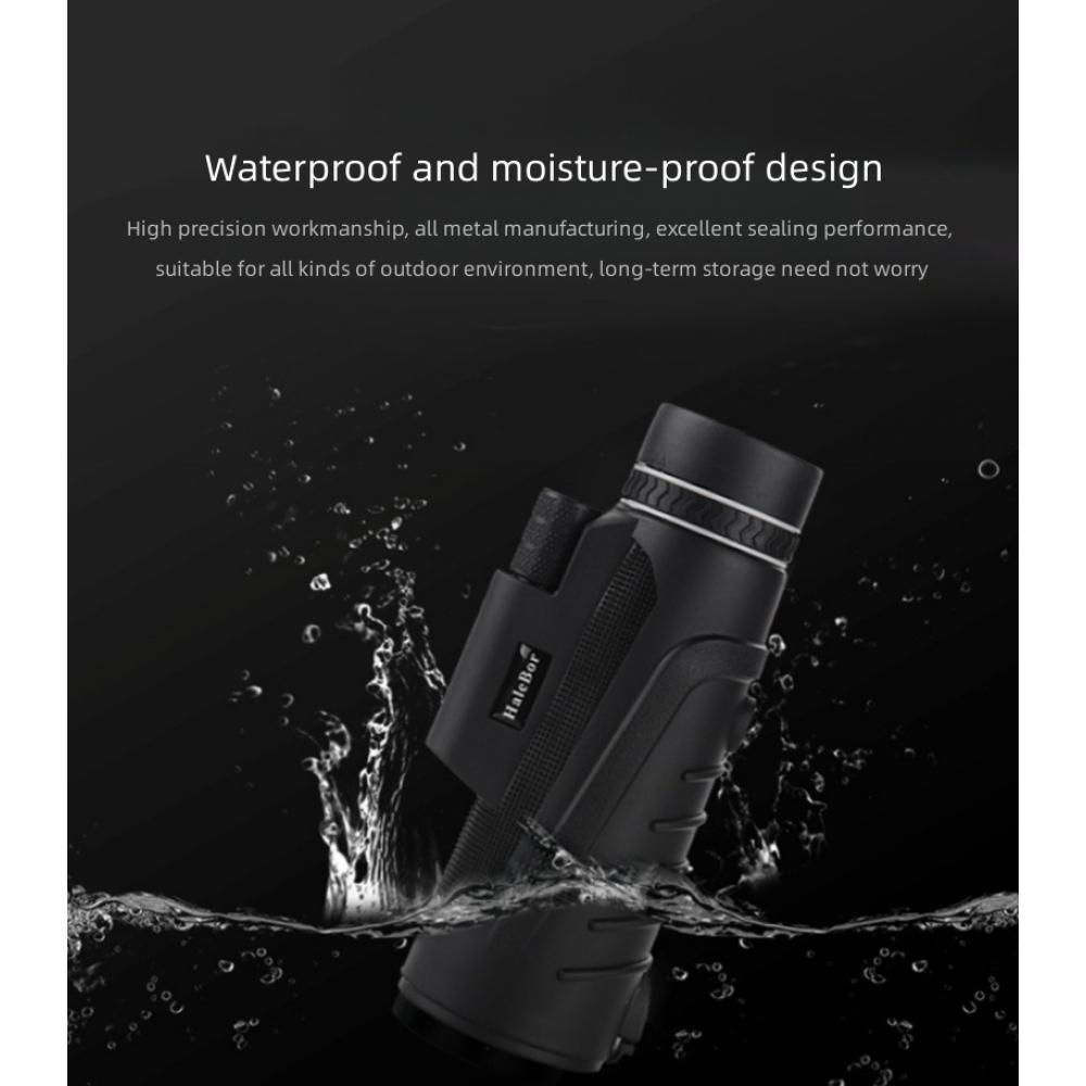 100x80 Professional Full Set HD Pocket Telescope Portable Optical Telescope Low-light Night Vision Outdoor Photography