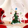 Christmas Decorations Indoor, Christmas Decor , Desk, Mantle, Shelf - Acrylic Heart Shaped Gifts For Women/Girls - Holiday Indoor Home Decor