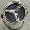 White Blue Red Light Car Front Grilled Star Emblem LED Illuminated Logo for Mercedes Benz W205 W212 W213 W204 W166 CLA W253 GLK QV1