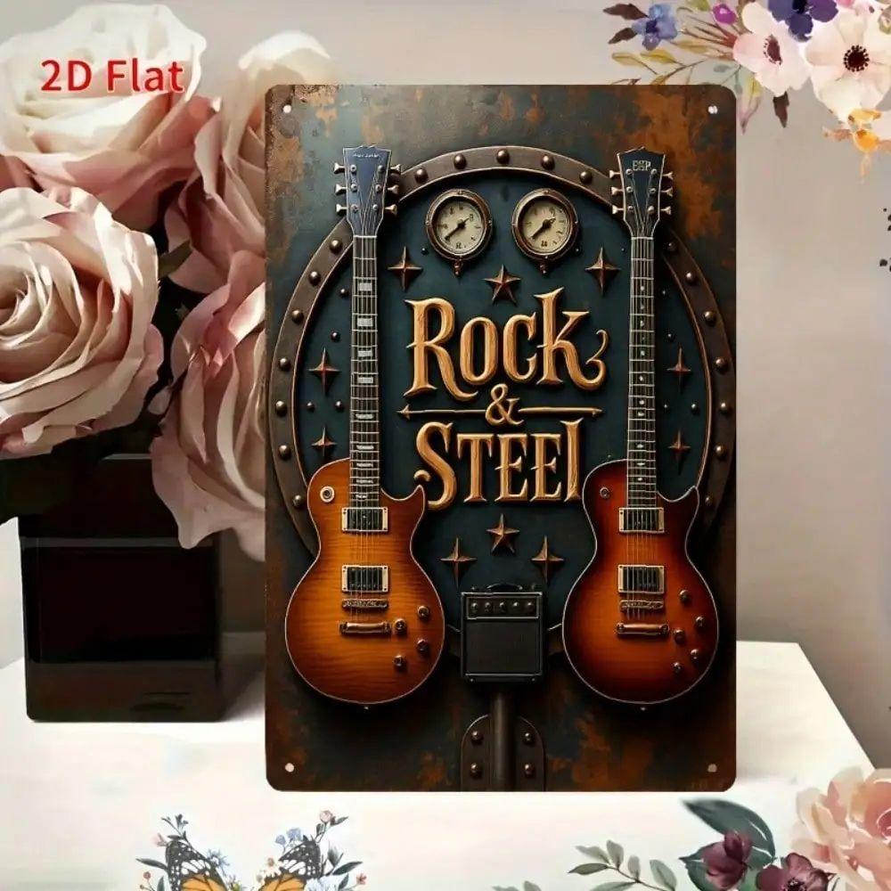 Retro Metal Wall Art Tin Sign Poster for Living Room Home Decor 20x30cm