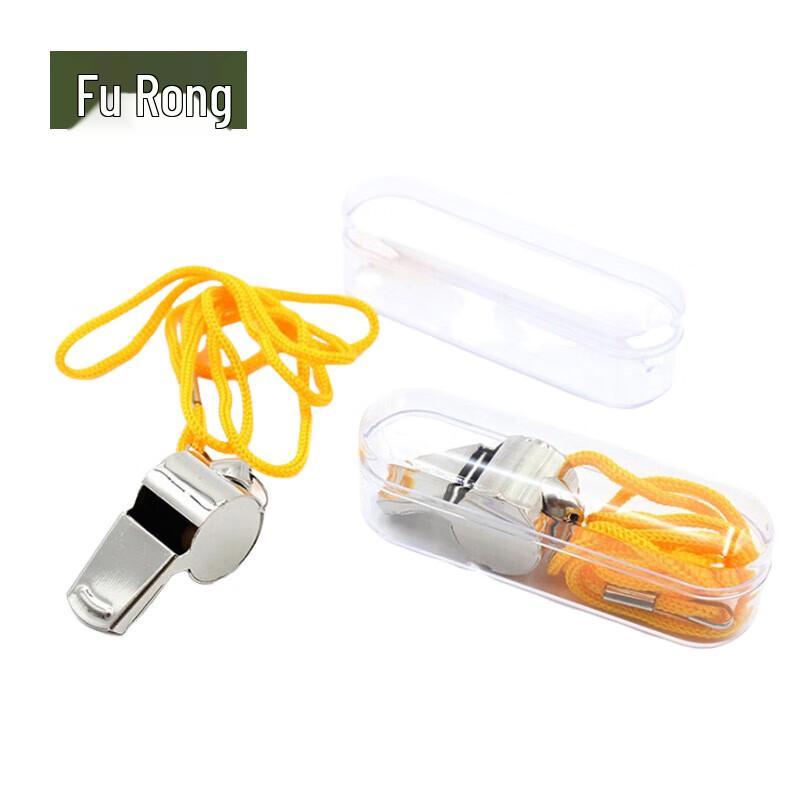 Fushiro Stainless Steel Portable Referee Whistle