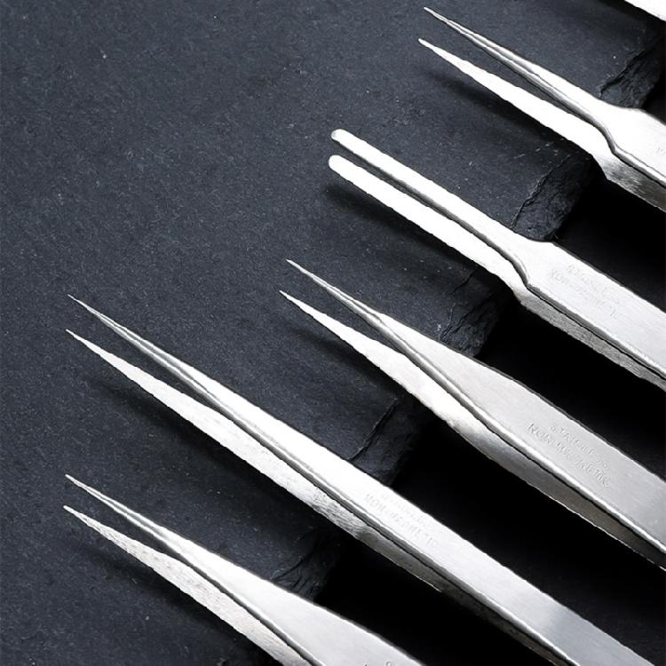 6Piece Stainless Steel Tweezers With Slipproof Grip Designing For Comfortable Use In Various Applications