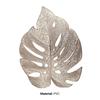 Table Mat Hollowed-Out Nordic Heat-resistant Simulation Turtle Back Leaf Placemats for Dining Table