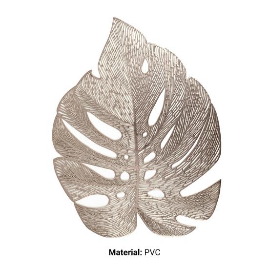 Table Mat Hollowed-Out Nordic Heat-resistant Simulation Turtle Back Leaf Placemats for Dining Table