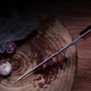 7.7 Inch Handmade Forged Kitchen Knife 5Cr15MoV Stainless Steel Blade Sharp Kiritsuke Knife Chef Cleaver Meat Slicing Vegetables