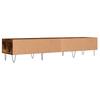 TV Cabinet Smoked Oak 150 X 36 X 30 Cm Particleboard