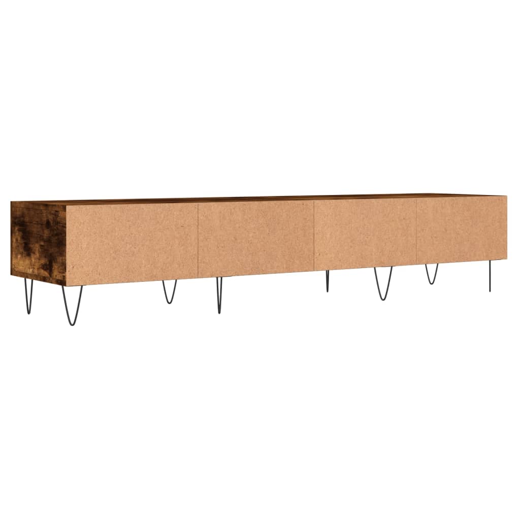 TV Cabinet Smoked Oak 150 X 36 X 30 Cm Particleboard