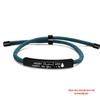 Stainless Steel Black Red Woven Rope Bracelet - Trendy European and American Fashion, Engraved, Christmas Gift