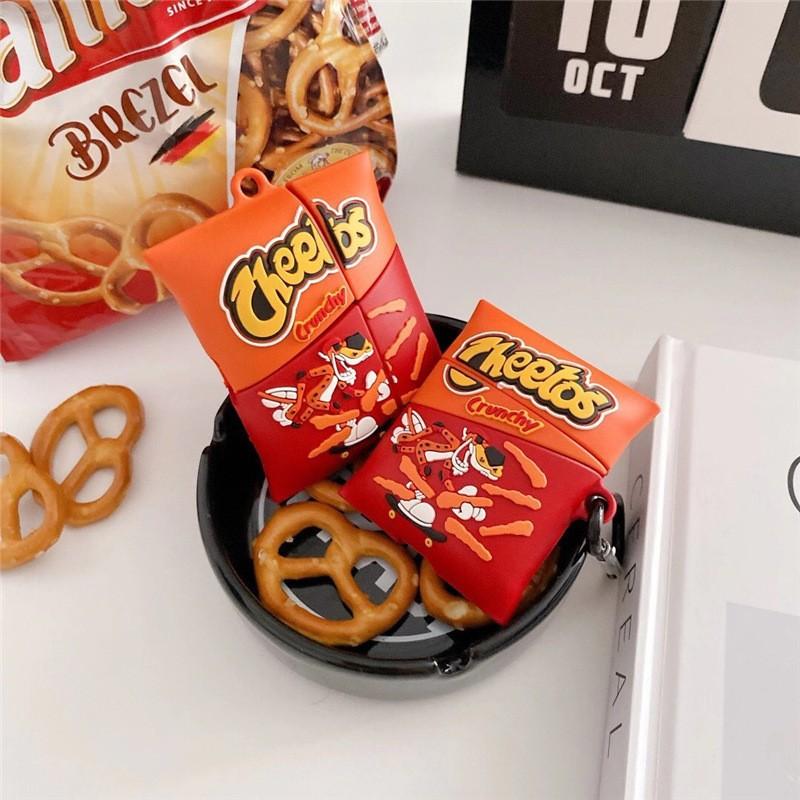 Die kreative Snack- und Getränke-AirPods Pro-Kopfhörerhülle ist kompatibel mit den kabellosen Bluetooth-Silikon-Schutzhüllen der Apple 2. und 3. Generation