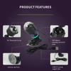 RGB Sound Activated LED Disco Ball Light with Remote Control Rotating DJ Stage Lamp for Home Car Party Club Christmas Decoration