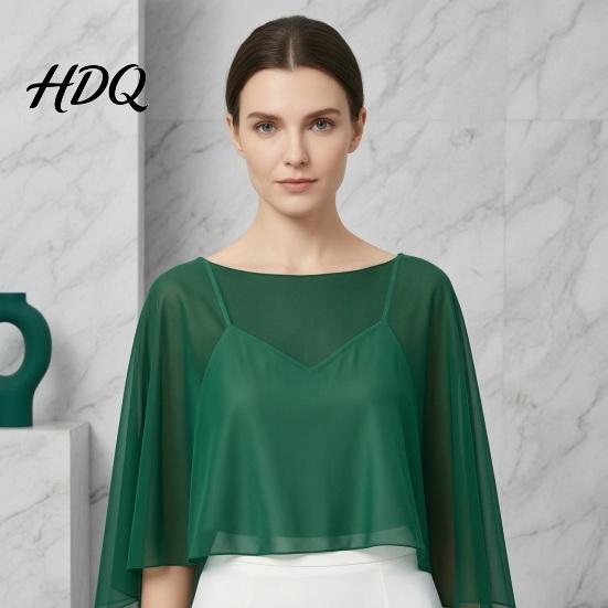 Formal Wedding Guest Accessory Women's Shawls And Wraps for Evening Dress Chiffon Shawl Soft Elegant Shawl Women Bridal Scarf Sheer Wrap