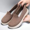 New Casual Shoes Women's Old Beijing Cloth Shoes One Pedal Soft-soled Mother Shoes Breathable Mesh Platform Shoes