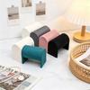 Small Pillow Shape Jewelry Display Stand Leather Headband Necklace Display Props  Accessory Storage