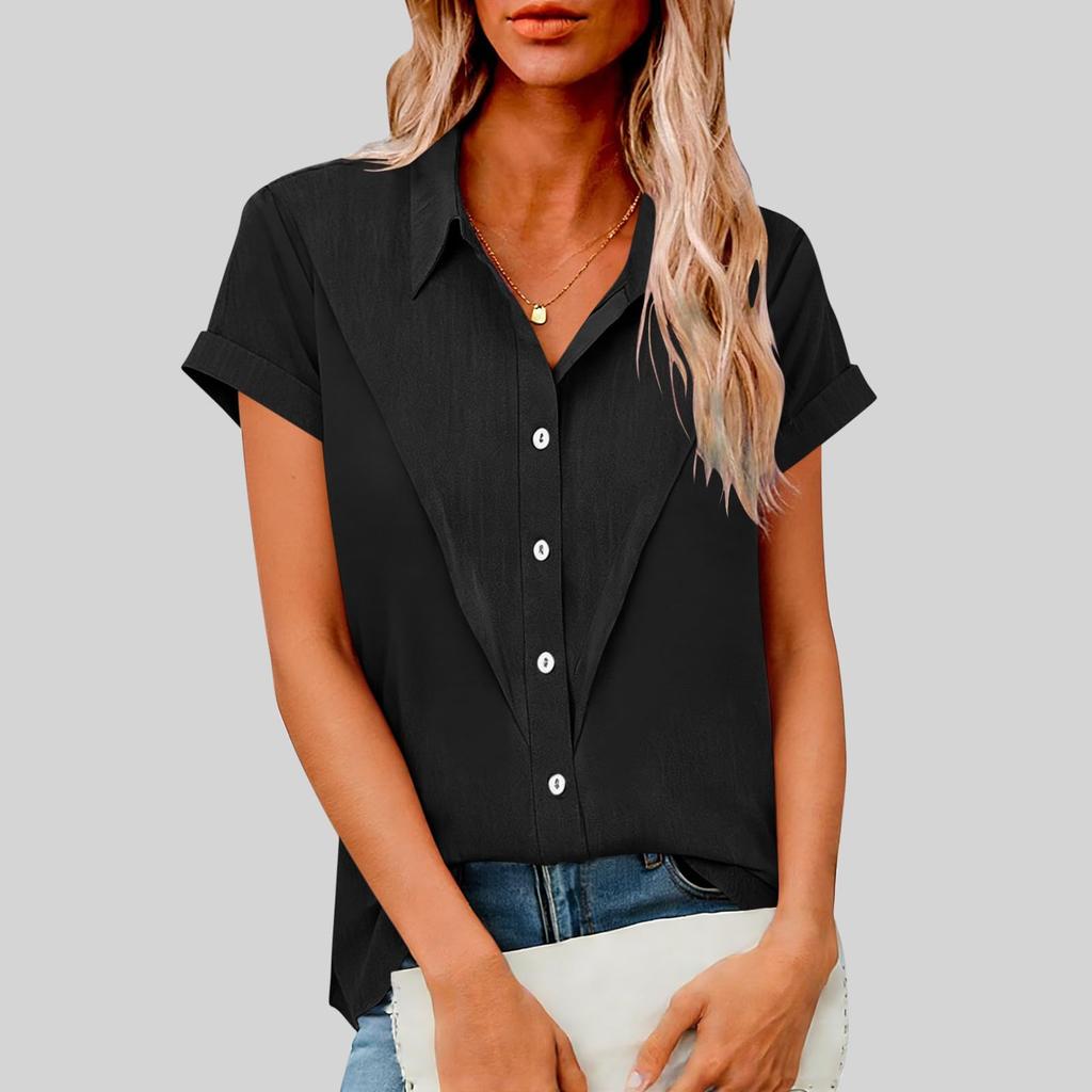 Women's Fashionable Casual -colored Top