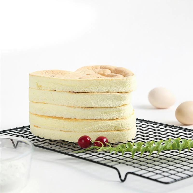 Backformen Kuchenform Silikon Kuchenform 6 Zoll Form Muffin Backwerkzeuge Haushalt Küche Rund Liebe Fondant Kuchenformen