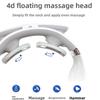 4 Massage Heads Neck Massager Pulse Heating Cervical Massager USB Rechargeable Neck Relax Device for Home Office