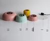 Nordic Macaron Halo Pendant Lamp - Modern Warm Lighting for Restaurants, Bars, and Bedrooms