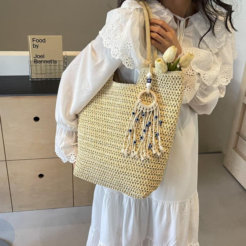 Large Capacity Bag Women's Straw Tote Bag