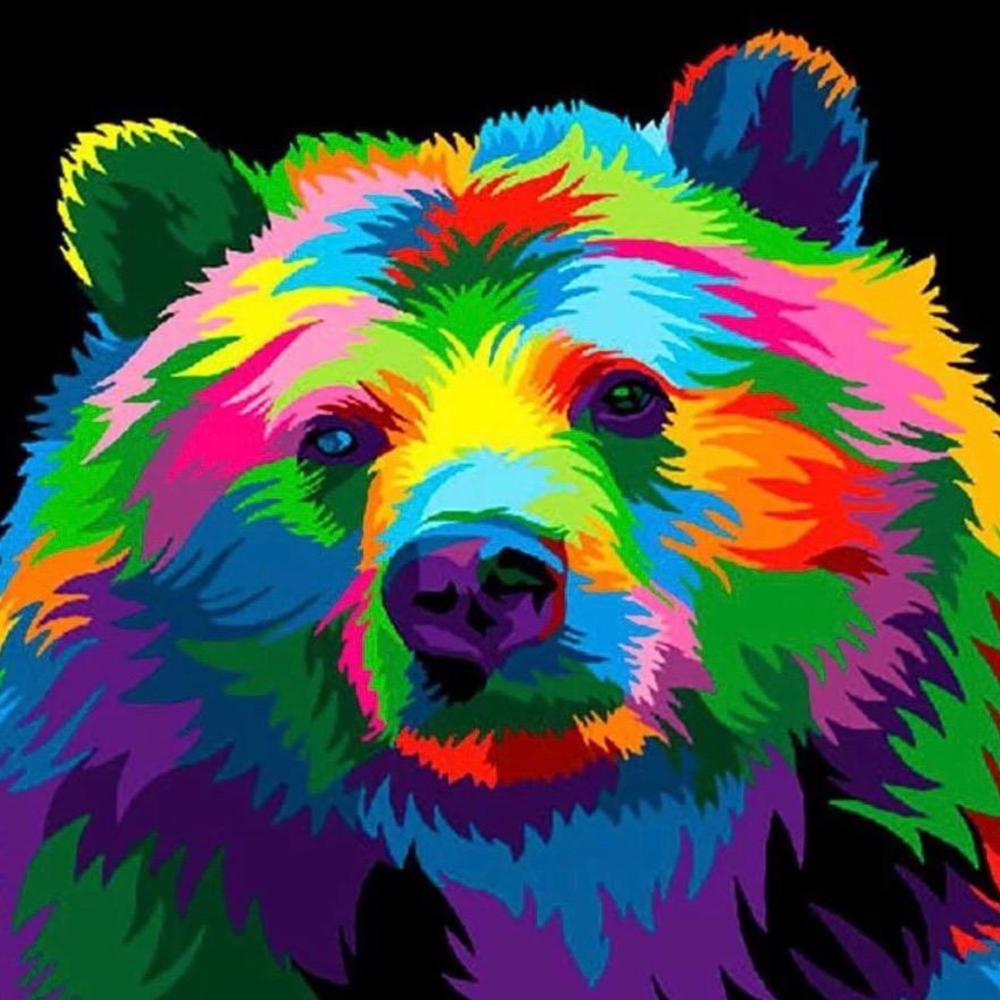 DIY Full Round Diamond Painting Cross Stitch 3D Animal Cartoon Princess Home Decorative Art Diamond Painting 5d Diamond Art Painting