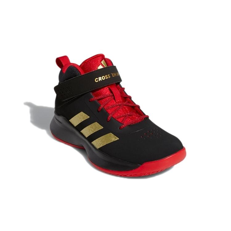 Adidas Cross Em Up 5 Cushioning, Wear Resistant Low top Children's Basketball Shoes Kids' GZ0119