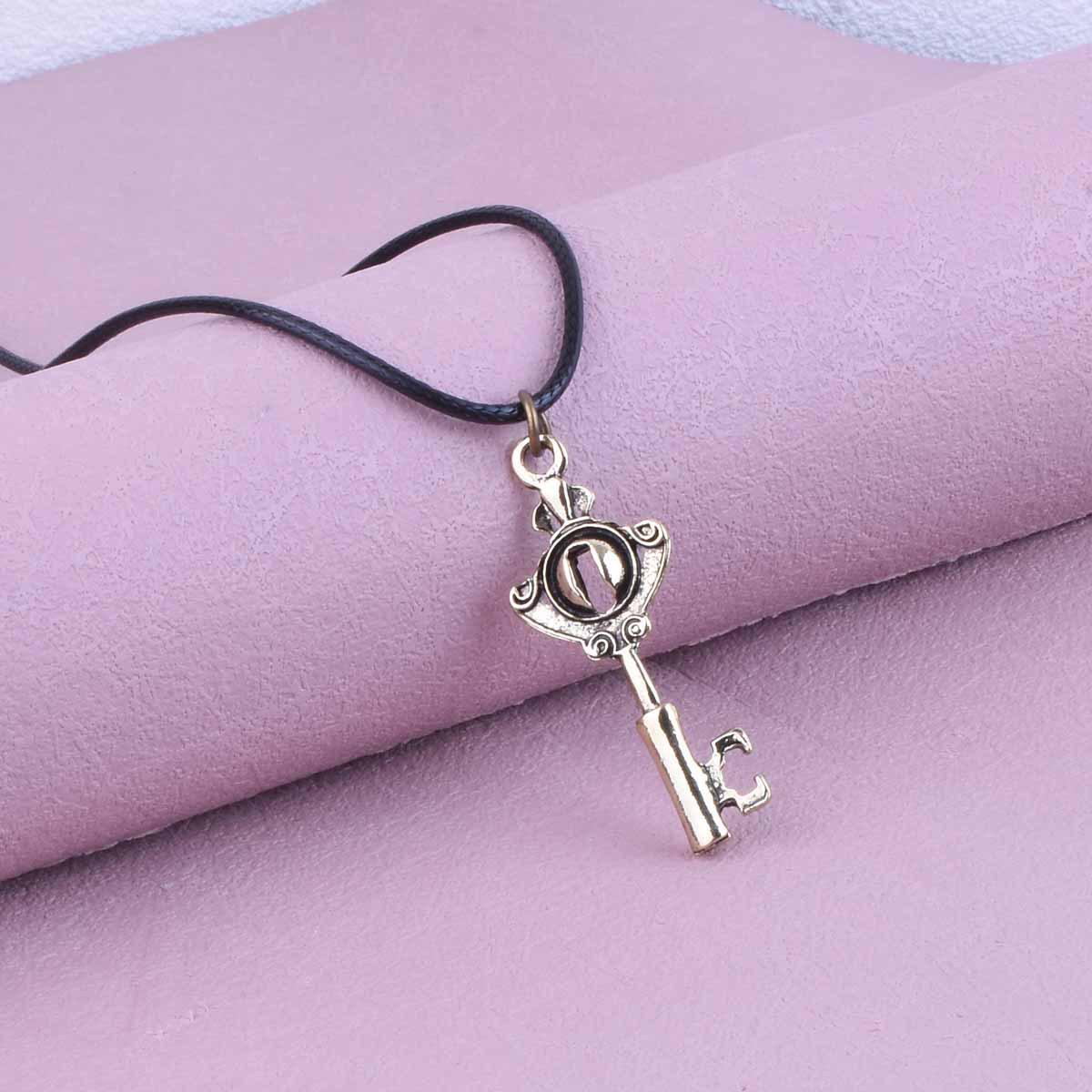 Magic Owl Key Necklace: The Owl House Cosplay Pendant античный бронзовый