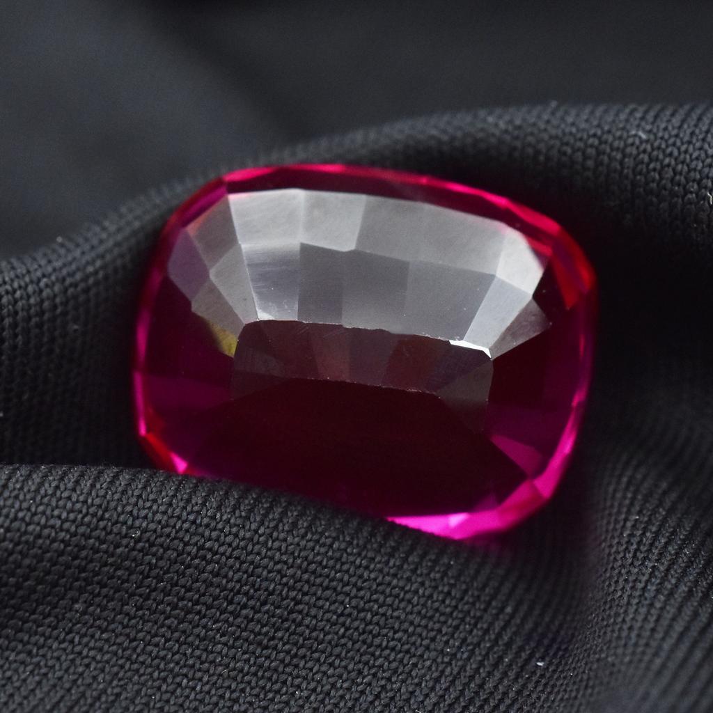 Natural Pink Sapphire Loose Gemstone 41.75 ct Cushion Shape September Birthstone for Gem Collections