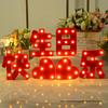Large Red 'Happy Birthday' LED Tabletop Light Decoration