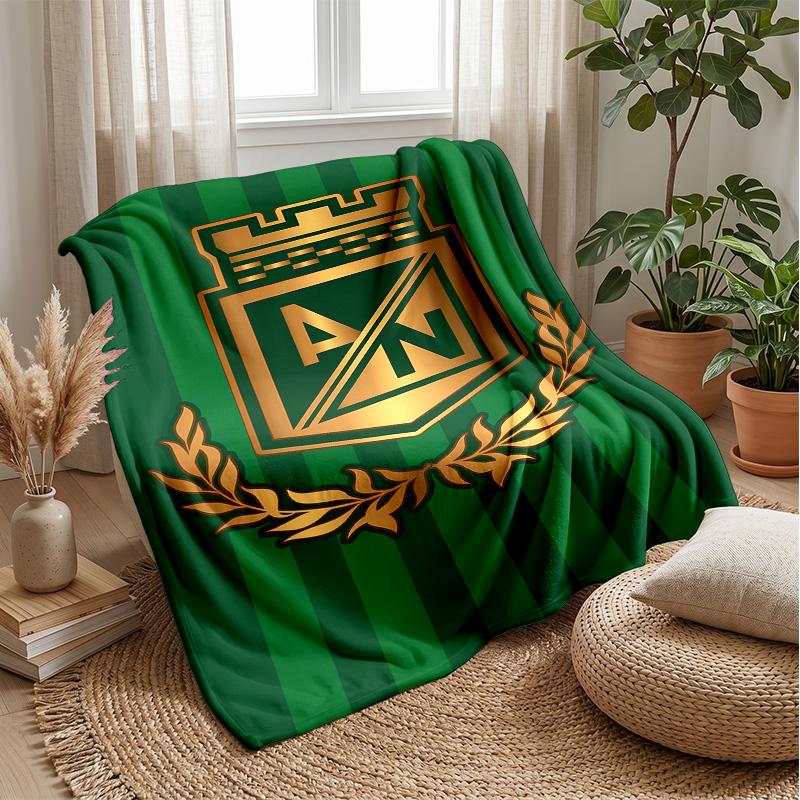 Atlético Madrid Theme blanket Soft Flannel Blanket Plush Throw Blanket Cozy Sofa Bed Blanket for Home Decor