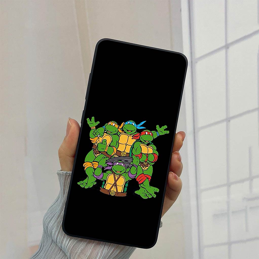 N-Ninjas Cartoon T-Turtles Coque Phone Cover for Samsung Galaxy S24 S23 Fe Ultra Plus A05 A55 A35 A24 A25 A15 M55 Soft Case
