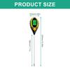 Easy Carry  4 in 1 Soil Test set Soil Analyzers Measure Moisture  Temperature & Sunlight for Home garden  & Greenhouses