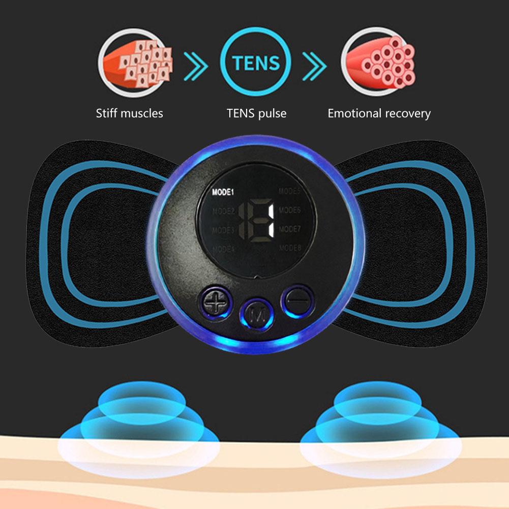 Portable Body Massage Paste Releasing Stress Household Neck Relaxation Machine Pain Relief Lightweight for Home Office Bedroom