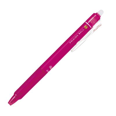 Pilot Frixion Ball Knock Erasable Ballpoint 10 Pens 0.5mm Pen, Pink, (LFBK230EF10P)