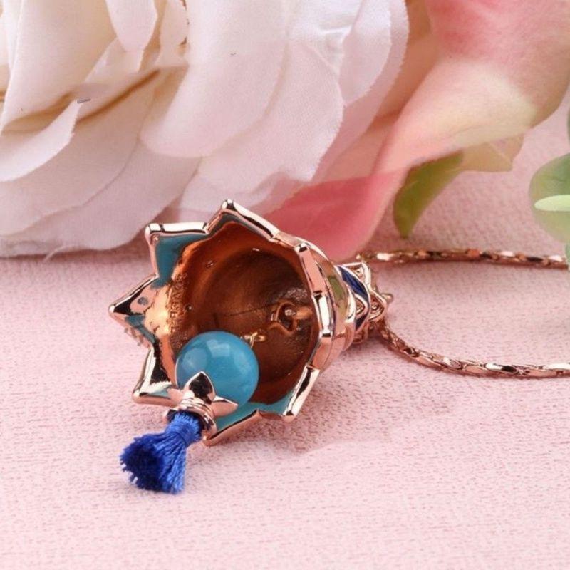 Anime Game Genshin Impact Scaramouche Cosplay Necklace Wanderer Balladeer Unisex Kunikuzushi Small Bell Party Pendant Jewelry