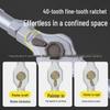 24-in-1 Industrial Alloy Steel Ratchet Screwdriver Set with Magnetic Tips