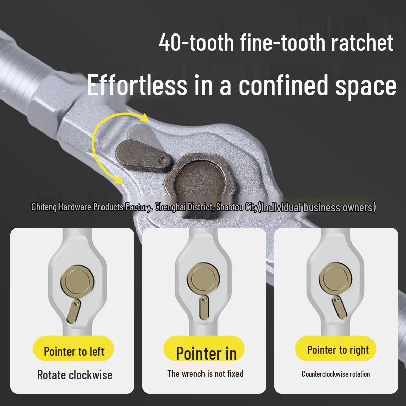 24-in-1 Industrial Alloy Steel Ratchet Screwdriver Set with Magnetic Tips