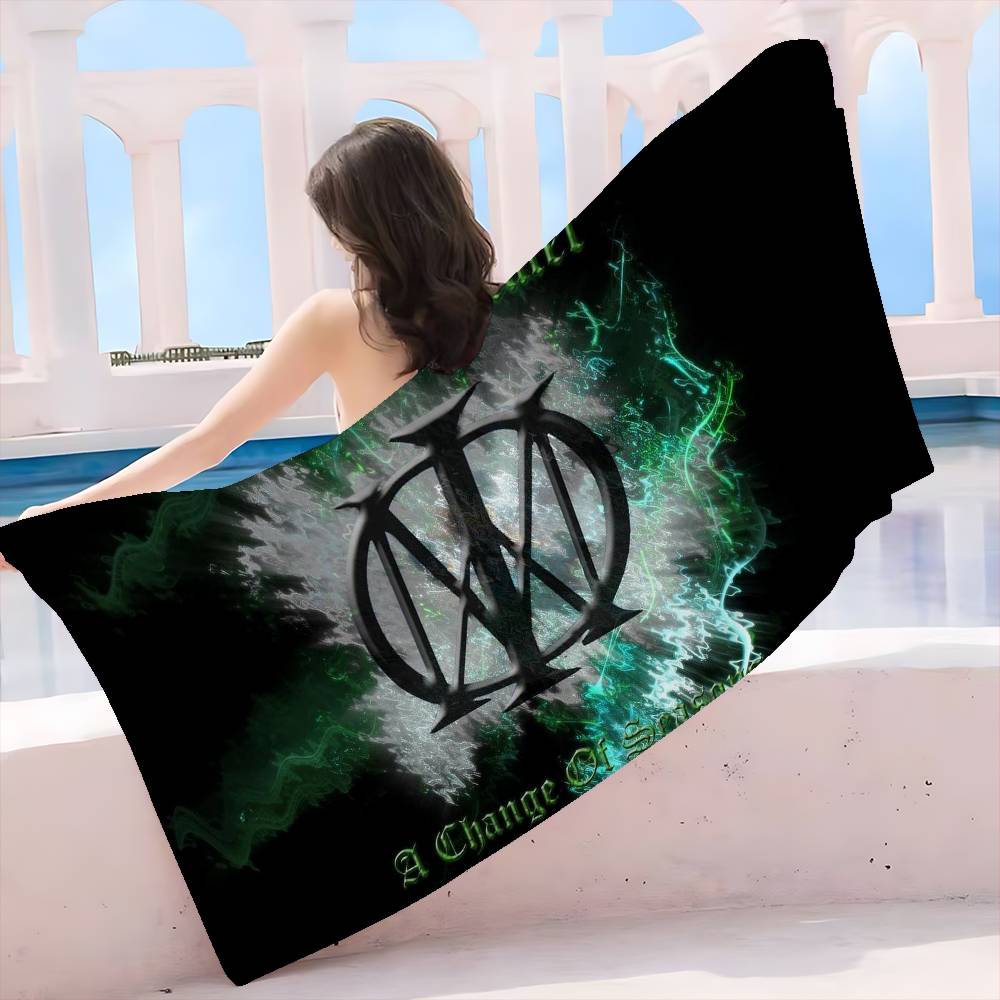 

D-Dream Theater Heavy Rock Band Beach Towel Colorful Bath Towels For Girl Microfiber Quick Dry Sand Free Beach W40*H60(CM)