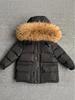 2025 Kids' Winter Down Jacket with Fur Collar - Thickened Short Coat for Boys and Girls