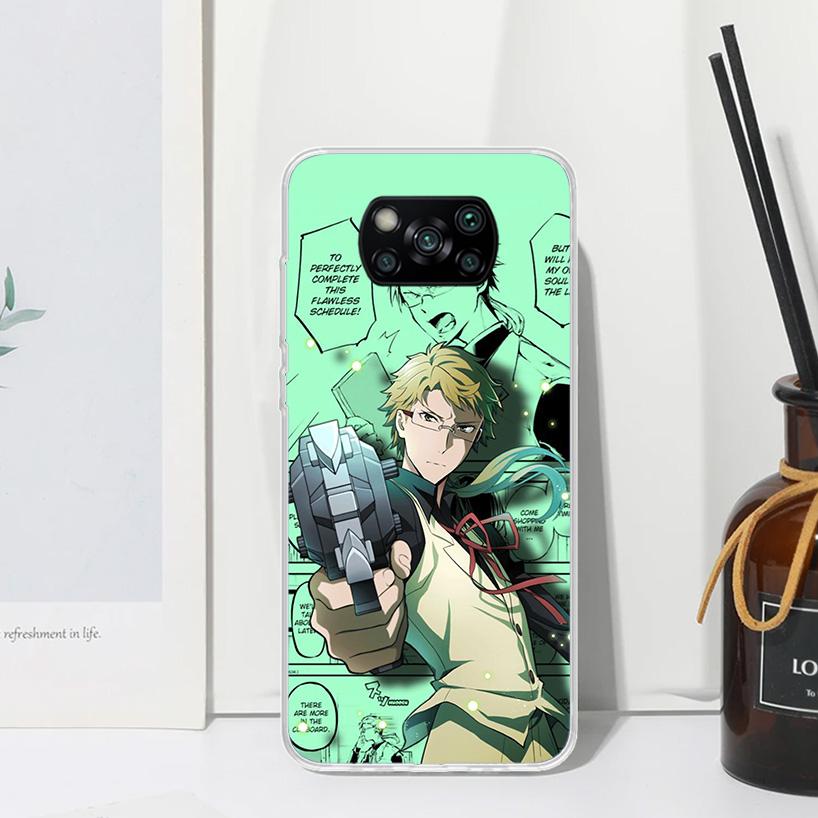 Bungo Stray Dogs Manga Phone Case For Xiaomi Poco X7 X6 X5 M7 M8 Pro F7 Ultra Redmi 15C 15 13C 13 12C 12 10 10C 10A Art Fundas P