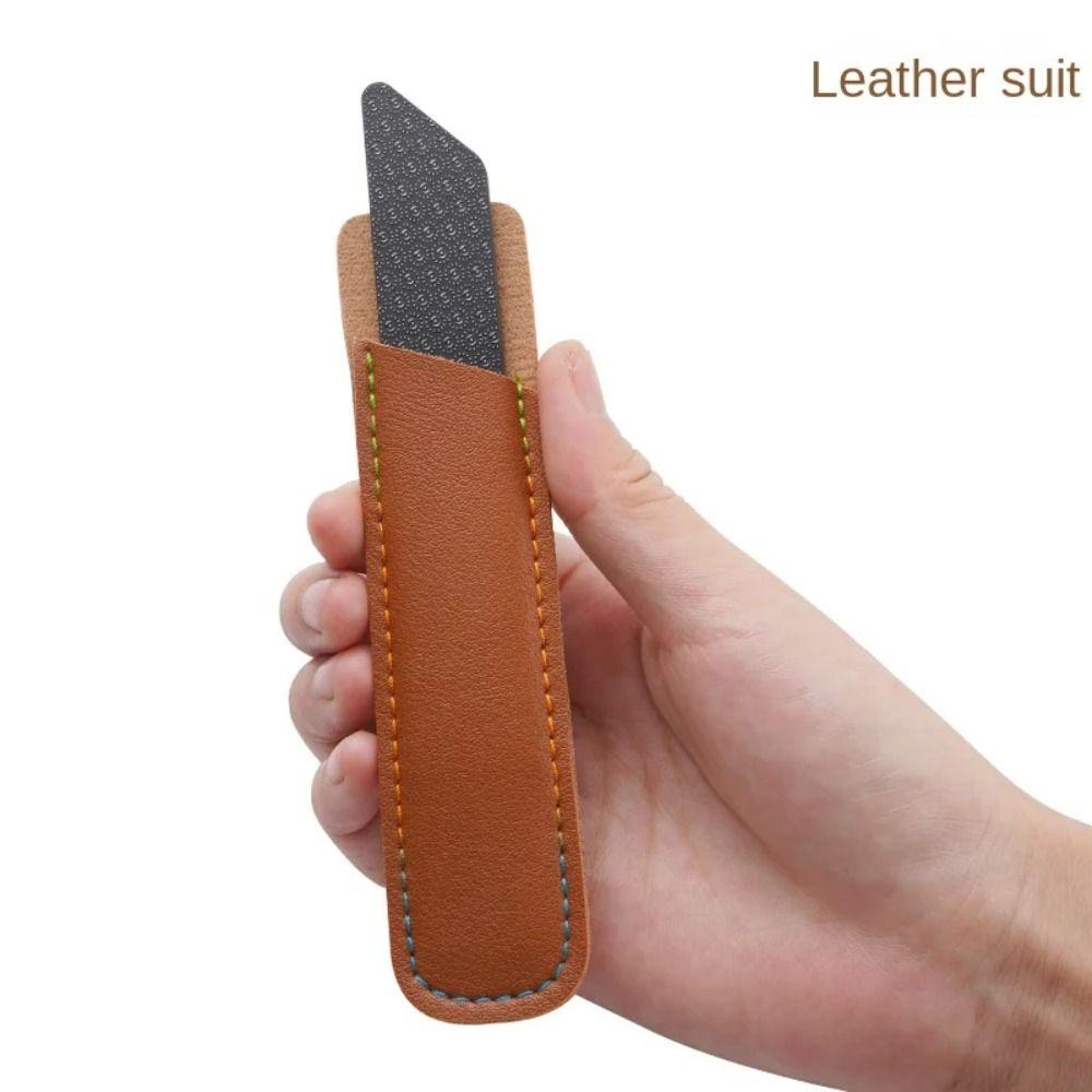 

Durable Manicure Tool Black Sanding Nano Nail Grinding File Portable Nail File Men