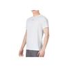 Under Armour Solid Color Logo Fitness Training Breathable Slim Fit Round Neck Short Sleeve T-Shirt Men Tops White 23500511-100