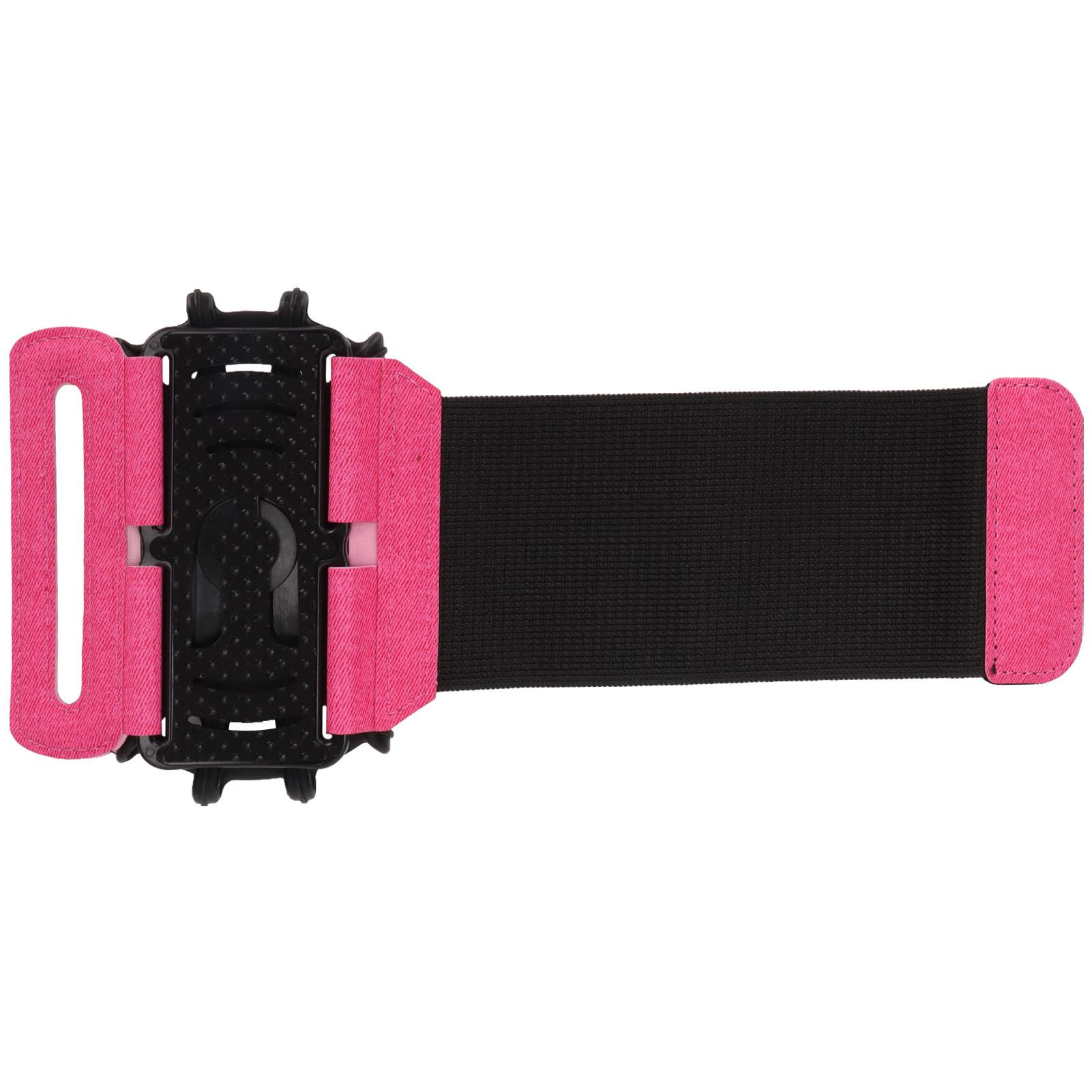 

Держатель для телефона на запястье, вращающийся на 360 градусов, нарукавная повязка, чехол для телефона для iPhone 13 Pro Max для бега роза розовый