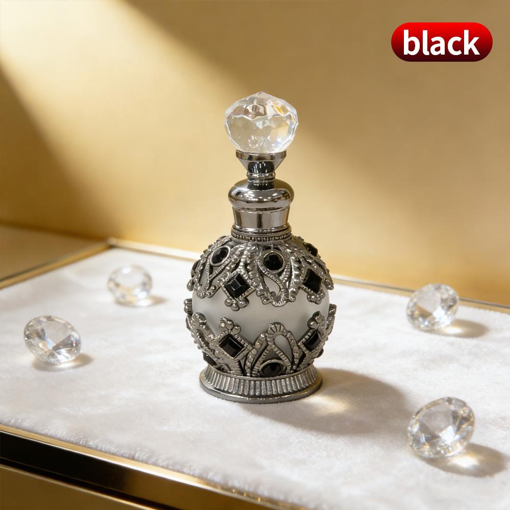 

15ml Travel Size Jewelry Inlaid Perfume Dispenser Refillable Empty Bottle for Fragrance Storage Decor Festival Souvenir