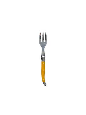 Jeanneron Laguiole Yellow Tea Fork