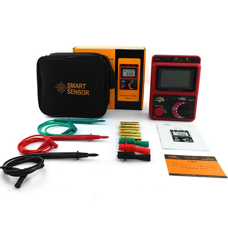 Yuante Digital Insulation Resistance Tester AR907A+ CN plug (adapter included)