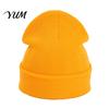 Outdoor Sports Winter Hat Unisex Solid Color Knit Beanies, Classic Slouchy Skull Cap for Winter, Knitted Casual Warm Headwear Men Women, Soft Thermal