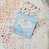 Kawaii Mini Cartoon Sticker Book Decor Diary Album Scrapbook Handmade Collage DIY Material Cute Children's Stickers