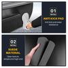 Car Door Anti-Kick Mat for Mini Countryman U25 2024 2025 Suede Leather Interior Sticker Set