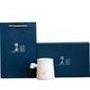 Creative Coarse Pottery Retro Mug Home Filter Golden Elk Office Coffee Cup High-end Collection Gift Box Printing