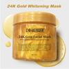 24K Gold Tear Mask Gold Collagen Mask Anti Wrinkle Moisturizer Cream Whitening Anti Aging Sleeping MaskFirming Nourishing