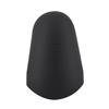 2Pcs Saxophone Clarinet Mouthpiece Protective Rubber Cap Sax Accessories (Black)